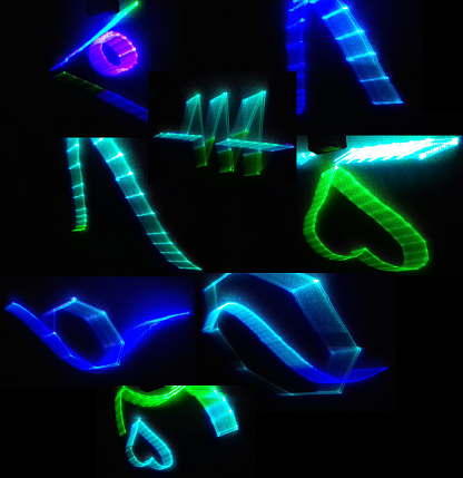 Animation laser LY-RGBW53D