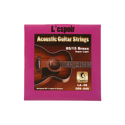 L'espoir LA09 комплект акустических струн