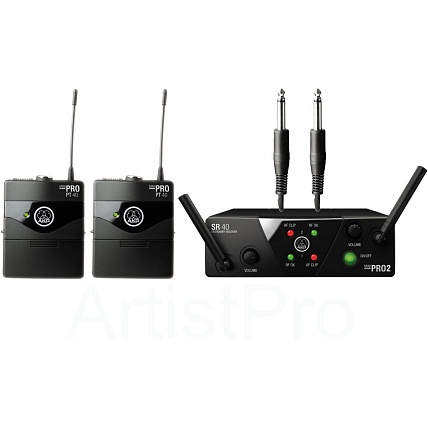 AKG WMS40 Mini2 Instrumental Set US25