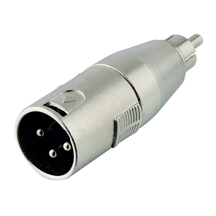 HardCord AXC-08 переходник  XLR папа - RCA папа